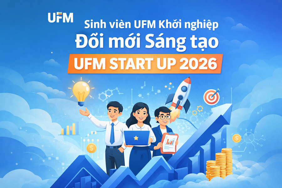 Thể lệ cuôc thi "Sinh viên UFM Khởi nghiệp Đổi mới Sáng tạo - UFM Start up" năm 2026